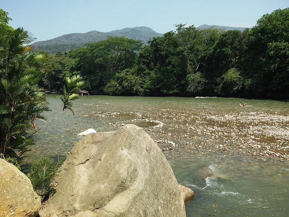 Río Zulia cerca de Termotasajero, Norte de Santander