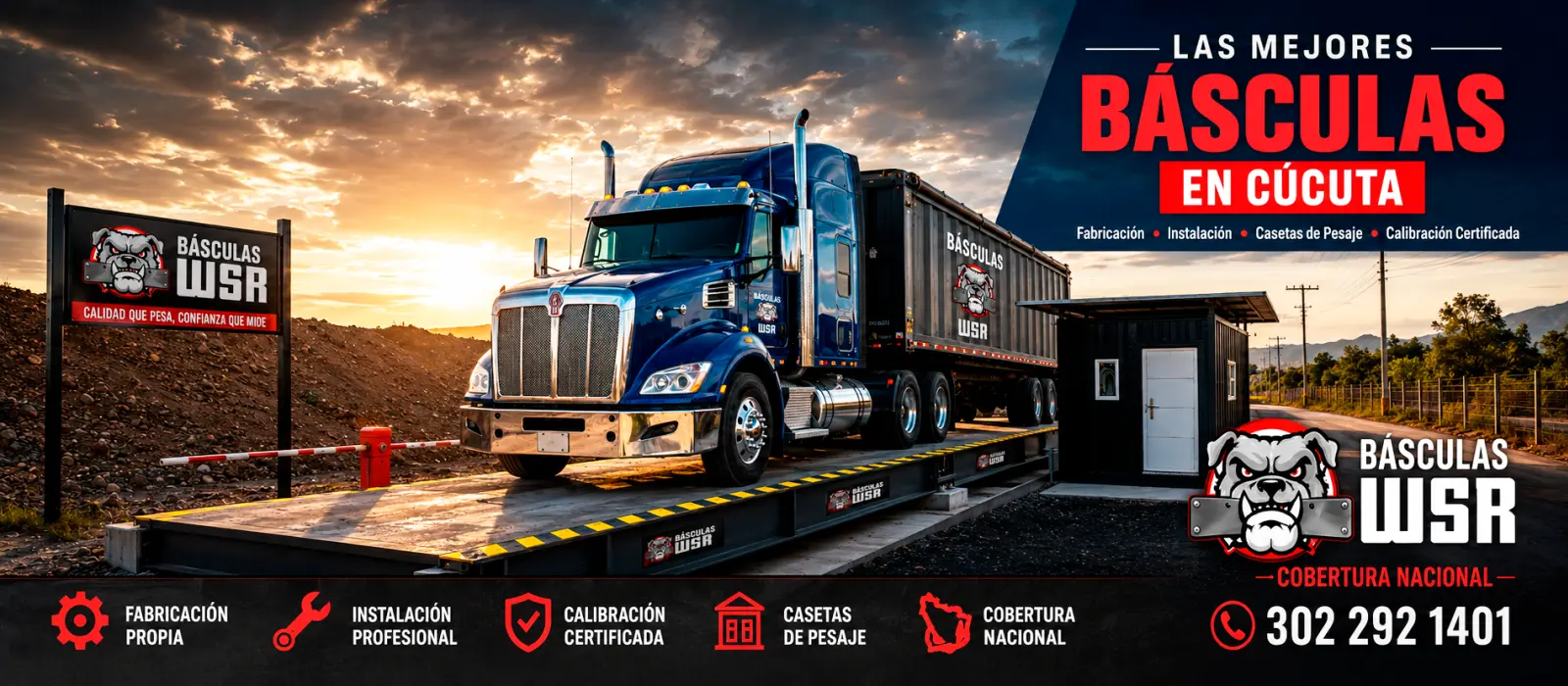 Básculas camioneras