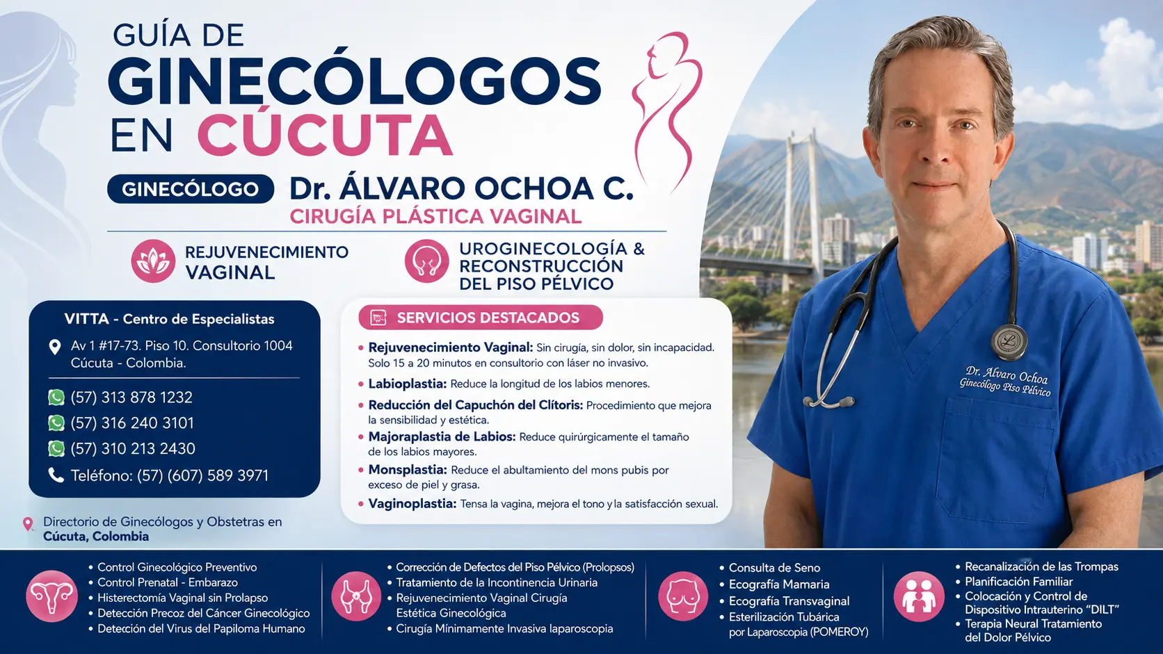 Directorio de Ginecólogos y Obstetras en Cúcuta, Colombia