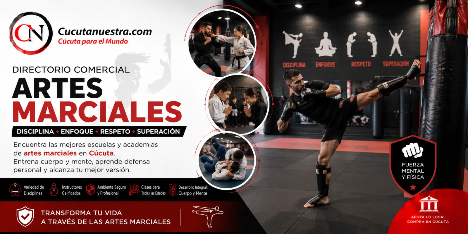 Gimnasios de defensa personal en Cúcuta