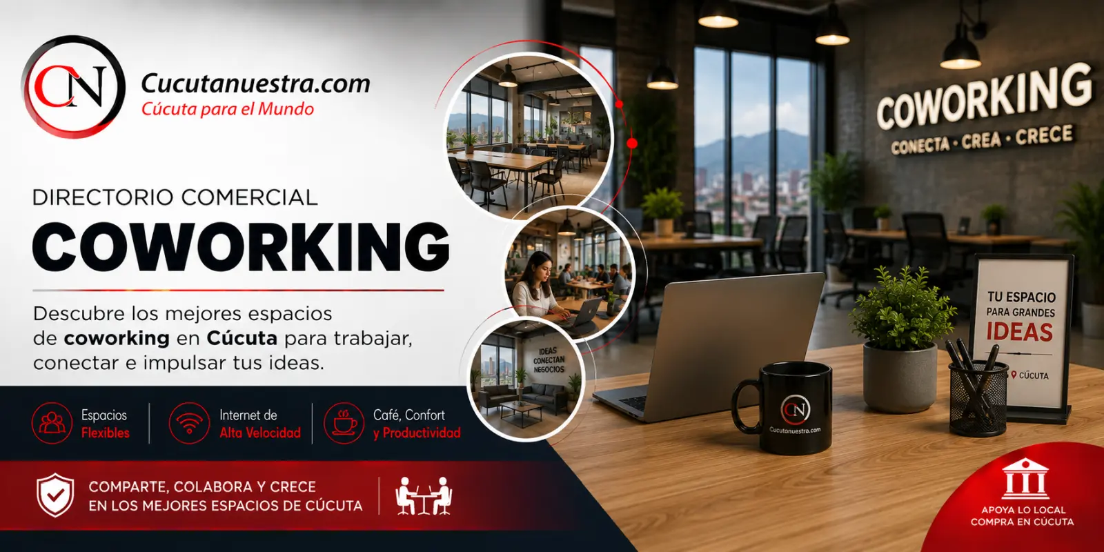 Coworking en Cúcuta Espacio de coworking Kruw Cúcuta
