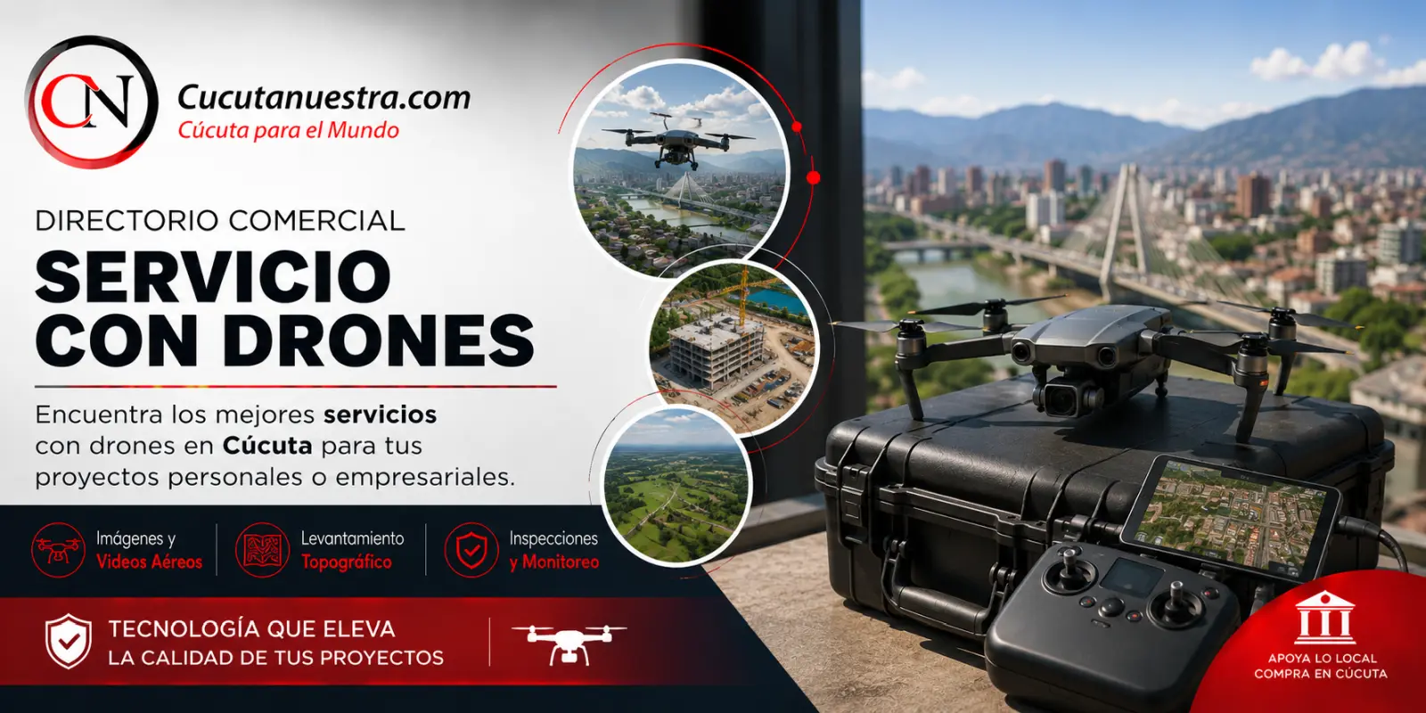 Servicio de Drones en Cúcuta
