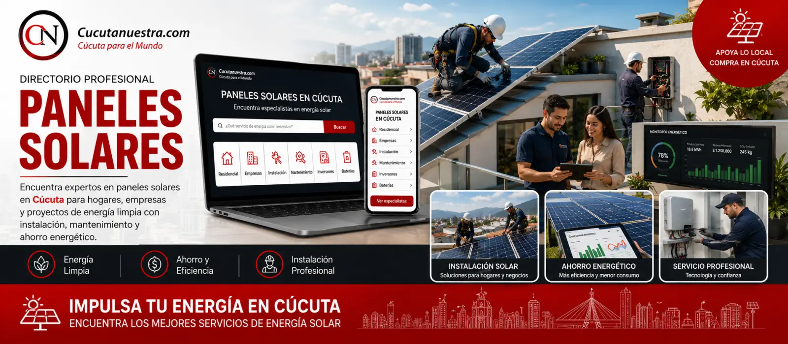Empresas de instalación de paneles solares en Cúcuta