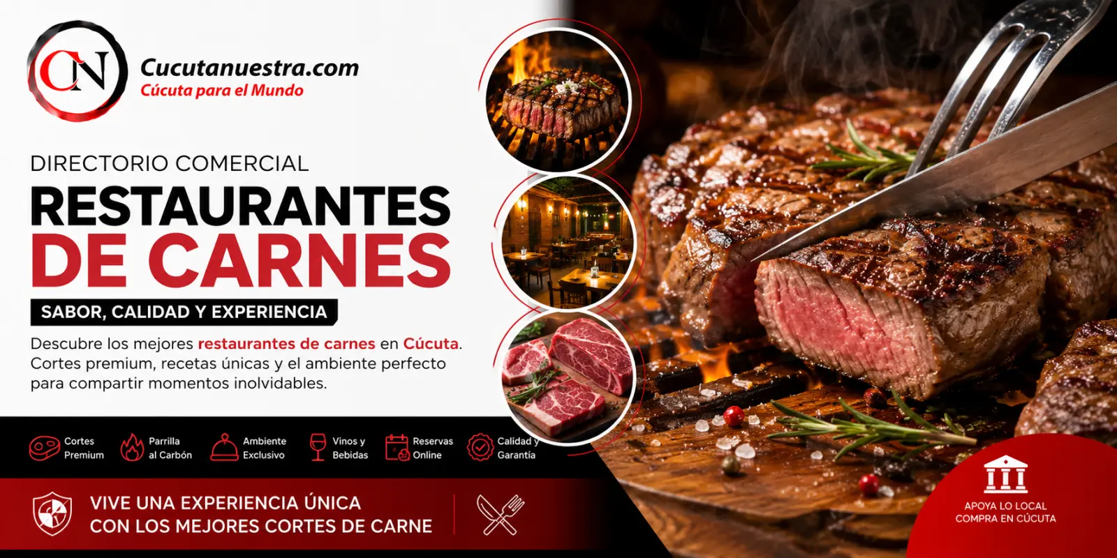 Restaurantes de carnes Cúcuta