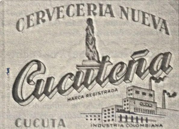 Etiqueta de la Cervecería Nueva de Cúcuta