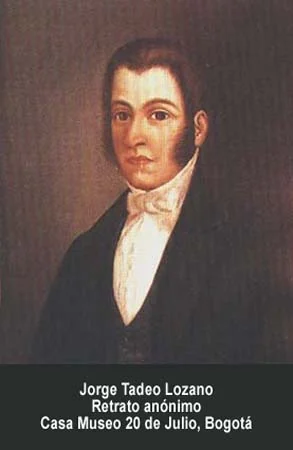 Jorge Tadeo Lozano. Retrato anónimo. Casa Museo 20 de Julio, Bogotá.