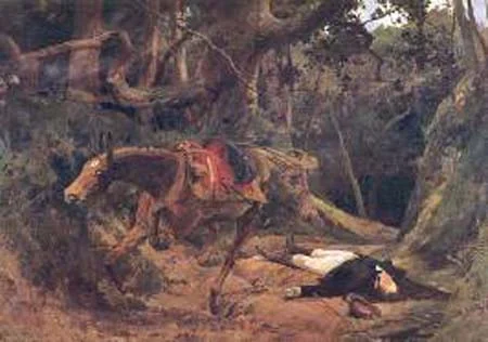 Muerte de Sucre. Asesinado en las montañas de Berruecos el 4 de junio de 1830.
